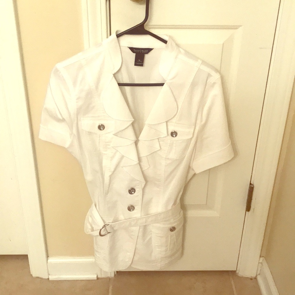 WHBM shirt jacket